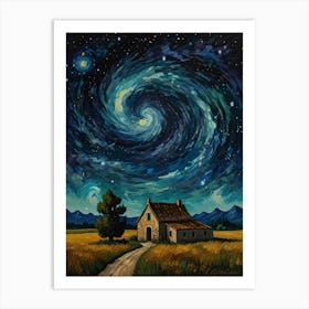 Starry Night 28 Art Print