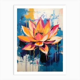 Lotus 10 Art Print