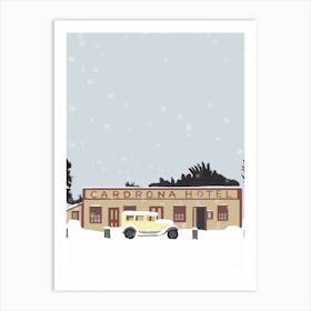 Cardrona Hotel Art Print