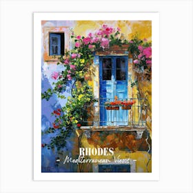 Mediterranean Views Rhodes 3 Art Print