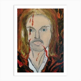 Jamie Campbell Bower  Art Print