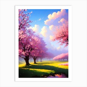 Cherry Blossoms 9 Art Print