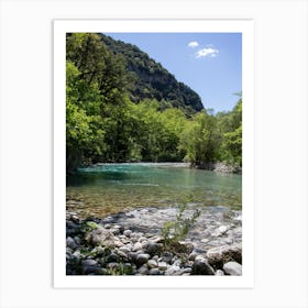 Voidomatis River Greece Art Print