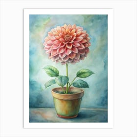 Dahlia 1 Art Print