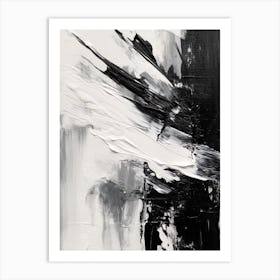 Black Art Painting 10 Art Print