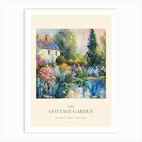 Cottage Garden Poster Garden Melodies 11 Art Print