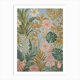 Tropical Garden Art Print