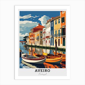 Aveiro Portugal Travel Art Print