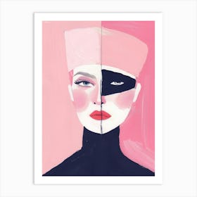 Portrait Of A Woman 360 Art Print