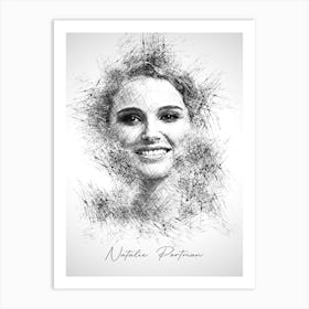 Natalie Portman Art Print