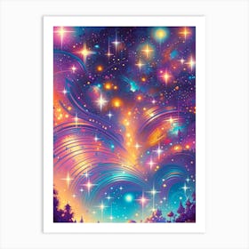 Stars In The Sky 1 Art Print