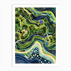 Landscape Of Water Art Print