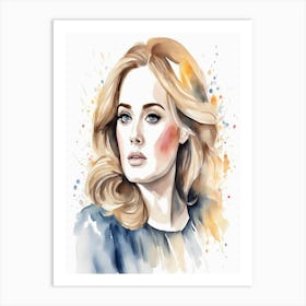 Adele Art Print