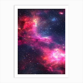 Space Background 12 Art Print