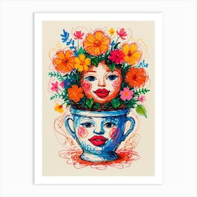 Flower Pot 2 Art Print