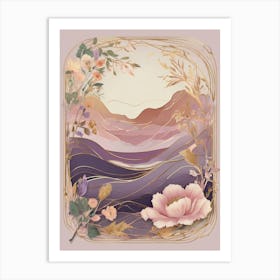 Roses In The Sky Art Print