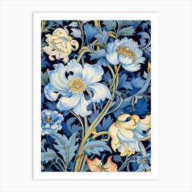 William Morris Floral Art Print