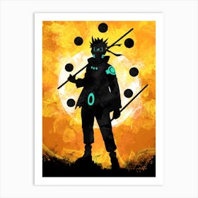 Spirit Fighter Art Print