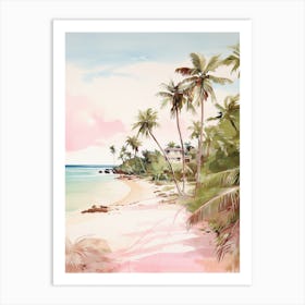 Playa Paraiso, Tulum Mexico 2 Art Print