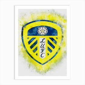 Leeds United Painting Art Print