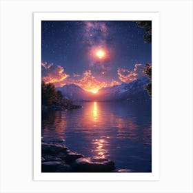 Night Sky 12 Art Print