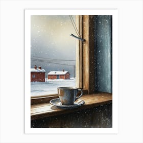 Cup Of Coffee 1 Art Print