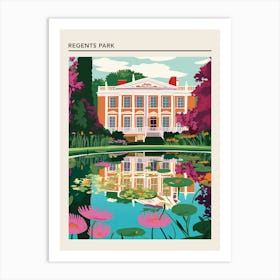 Regents Park London Art Print