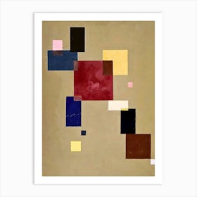 Wassily Kandinsky Squares Art Print