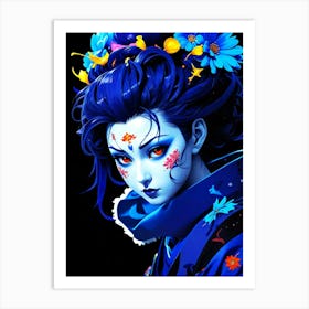 Japan Geisha Visual 35 Art Print