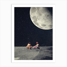 I Gave You The Moon For A Smile Art Print