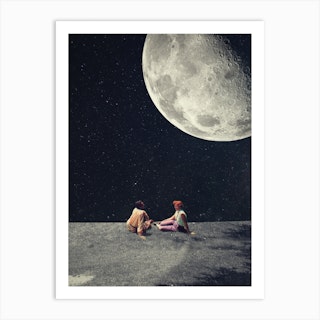 I Gave You The Moon For A Smile Art Print