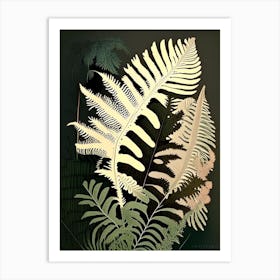 Lace Fern Rousseau Inspired Art Print