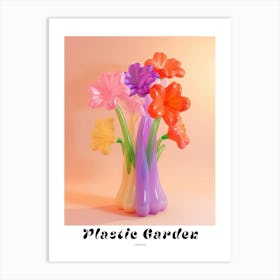 Dreamy Inflatable Flowers Poster Larkspur 1 Art Print