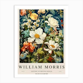 William Morris Print, Kew Gardens Print, London Print, William Morris Poster, Vintage Wall Art, Floral Art, Vintage Poster Art Print