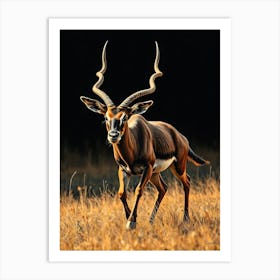 Wild Animal Creative Portrait 69 Art Print