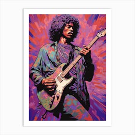 Jimi Hendrix Purple Haze 1 Art Print