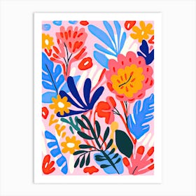 Flower market 853 Art Print