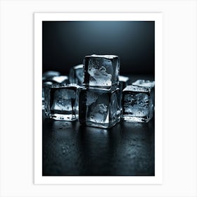 Ice Cubes 2 Art Print