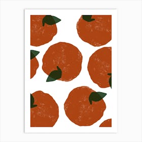 Clementines Art Print