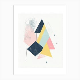 Abstract Geometric Print 3 Art Print