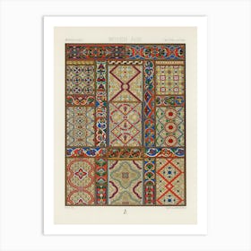 Middle Ages Pattern, Albert Racine (10) Art Print