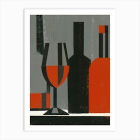 Red Wine Art Print