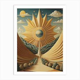 Road To The Sun Art Print