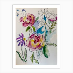 Floral Magic Art Print
