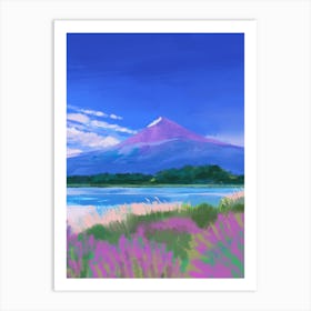 A Mountain Art Print