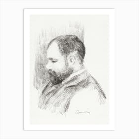 Portrait Of Ambroise Vollard (1904), Pierre Auguste Renoir Art Print