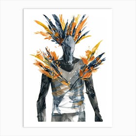 Samurai Warrior Art Print