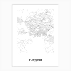 Plymouth Art Print