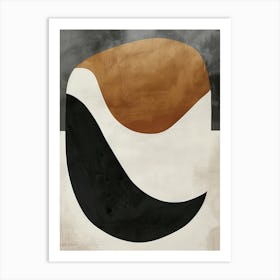 Deep River Stone Park Bauhaus Minimalist Art Print