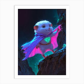 Hero Mouse Art Print